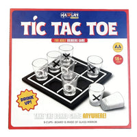 Adult Tic Tac Toe Drinking Game with Glass Shot Cups 2