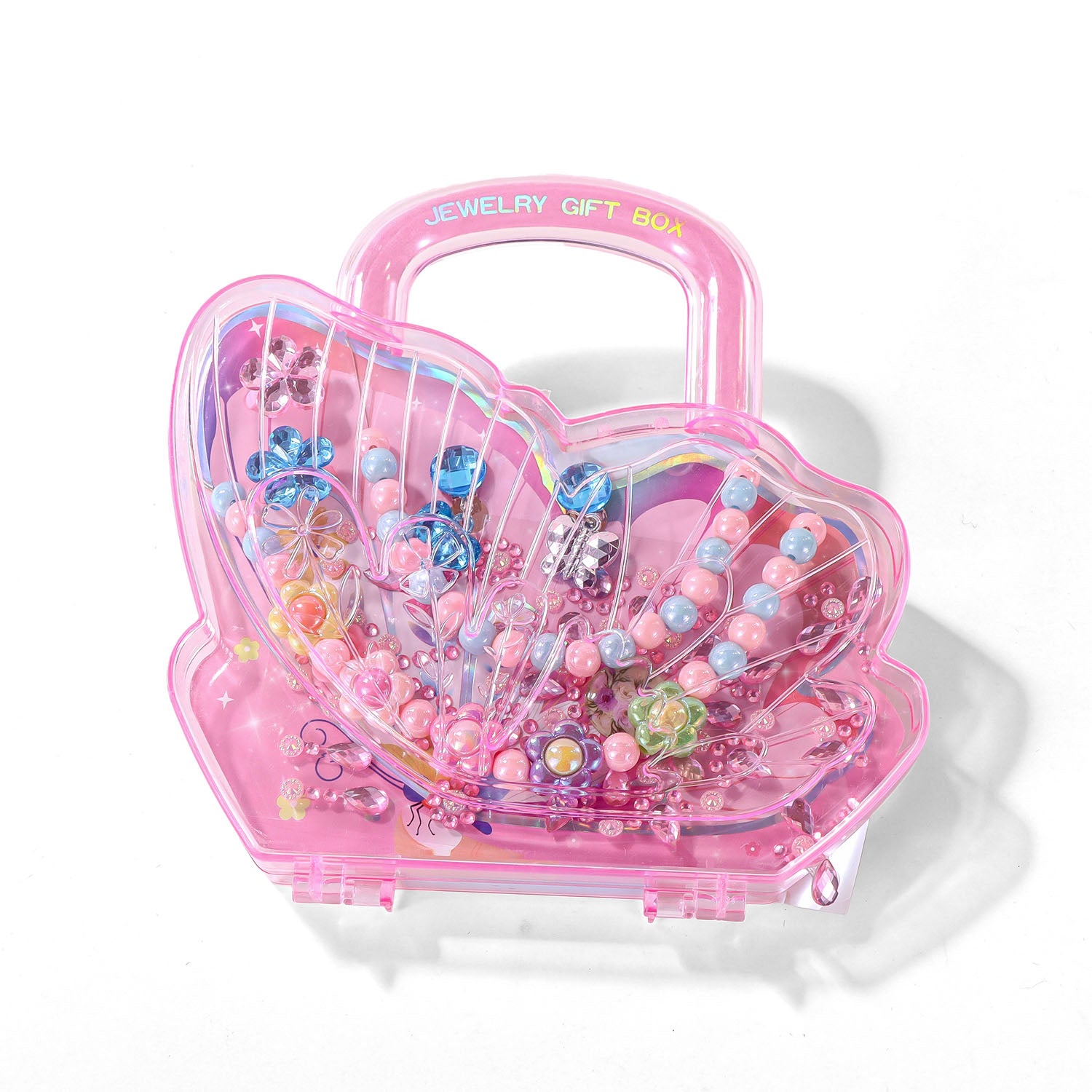 Pink Shell-Shaped Jewelry Gift Box 1