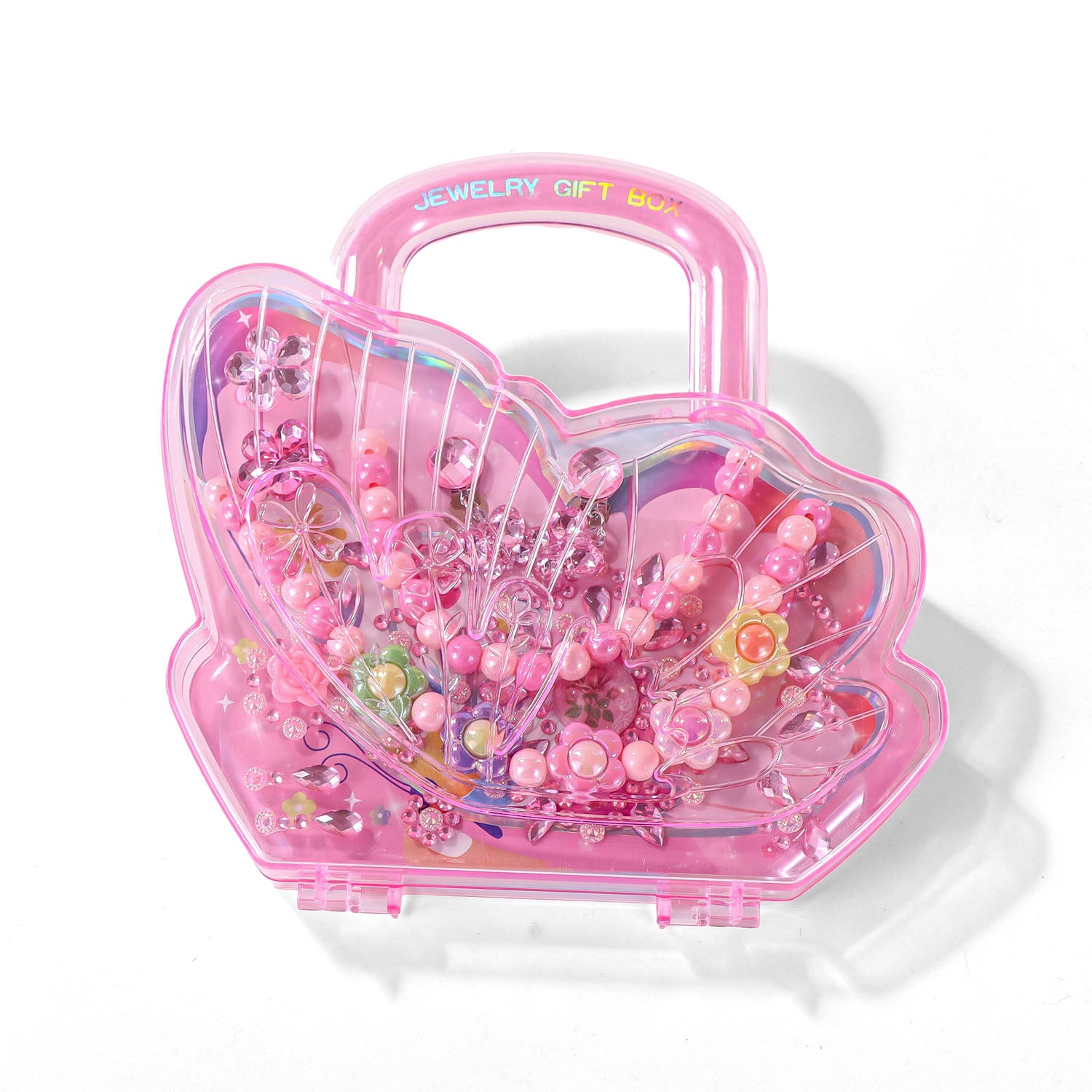 Pink Shell-Shaped Jewelry Gift Box 4