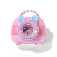 Pink Cartoon Design Makeup Kit with Accessories Bag 3