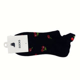 Colorful Fruit Pattern Socks - 1 Pair