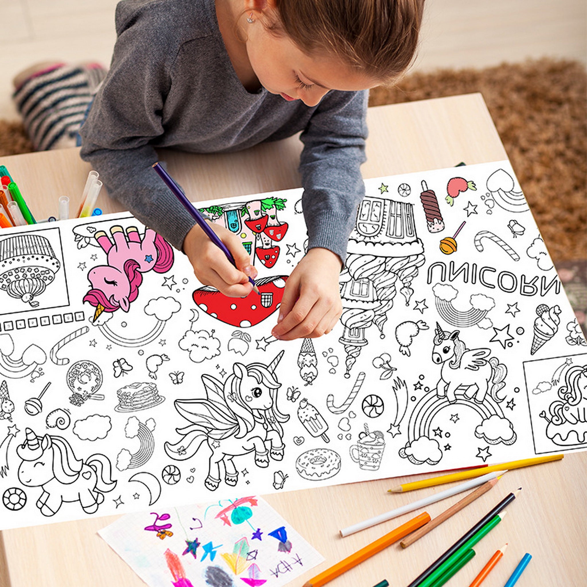 Coloring Paper Tape 30cm*2m