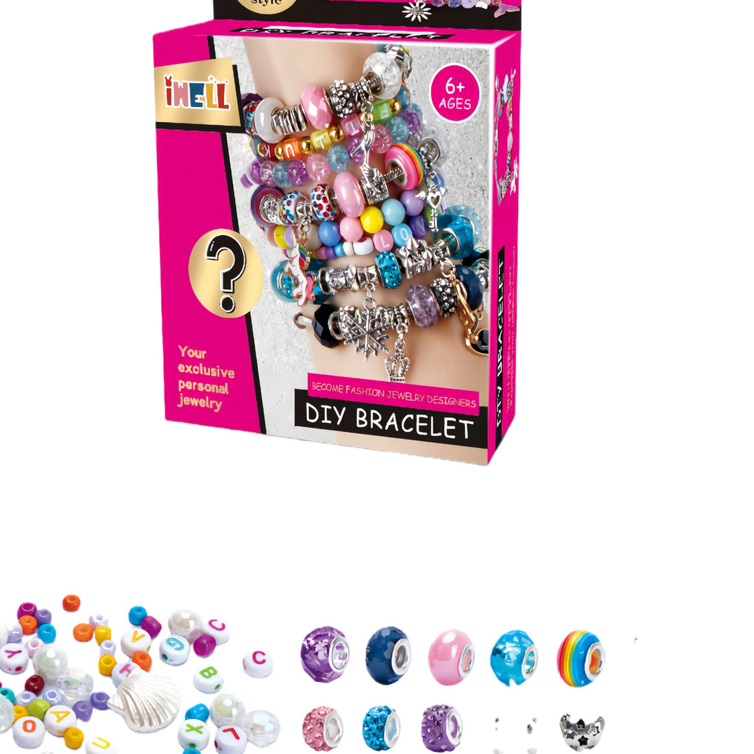 Kids DIY Beaded Bracelet Making Kit 2