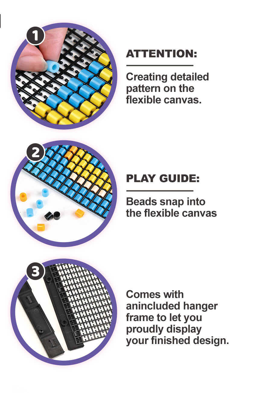 Grid Puzzle Bead Kit for Kids (5)