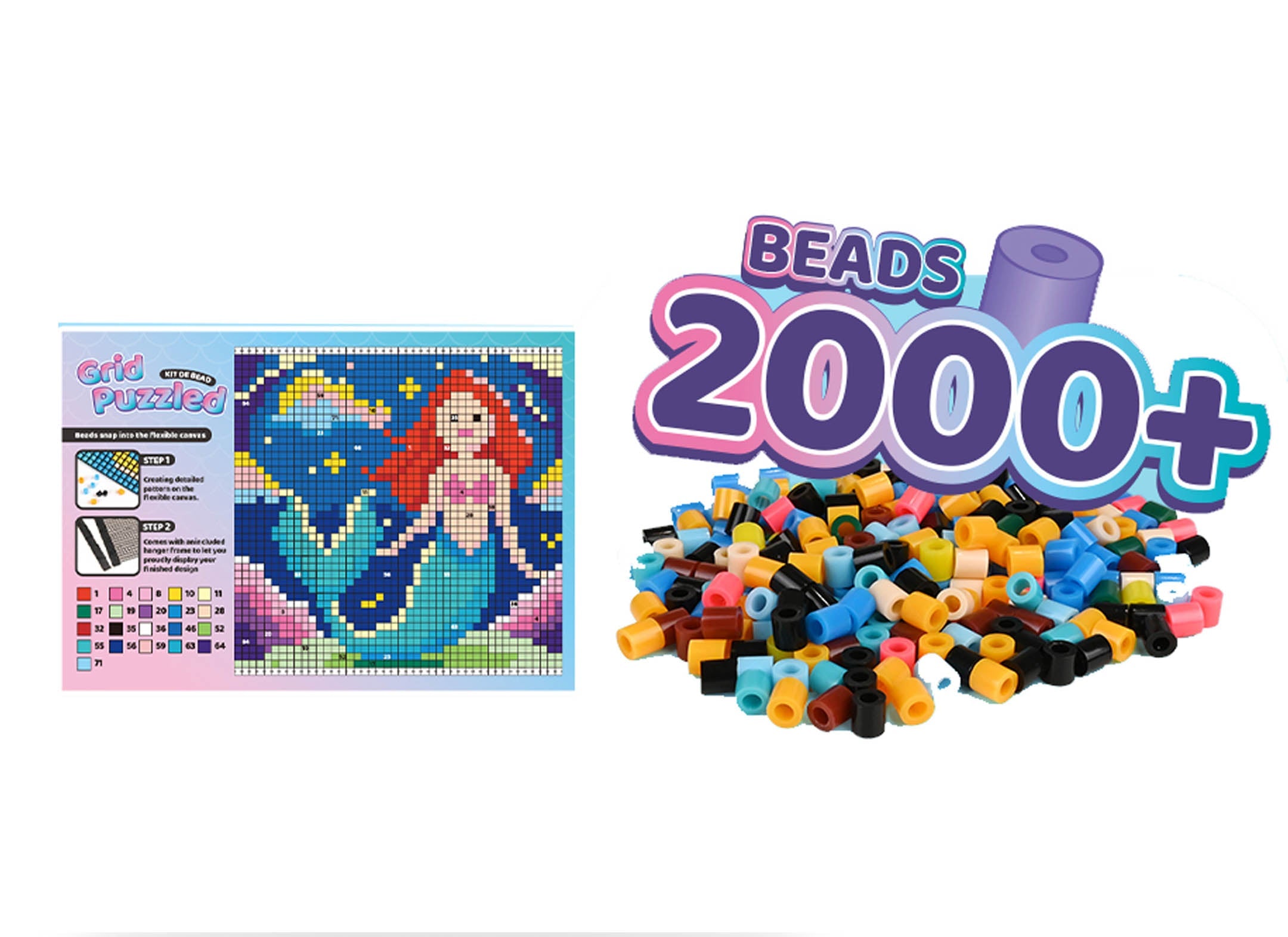 Grid Puzzle Bead Kit for Kids (3)