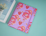 Children's fun printed coil notebook/Purple