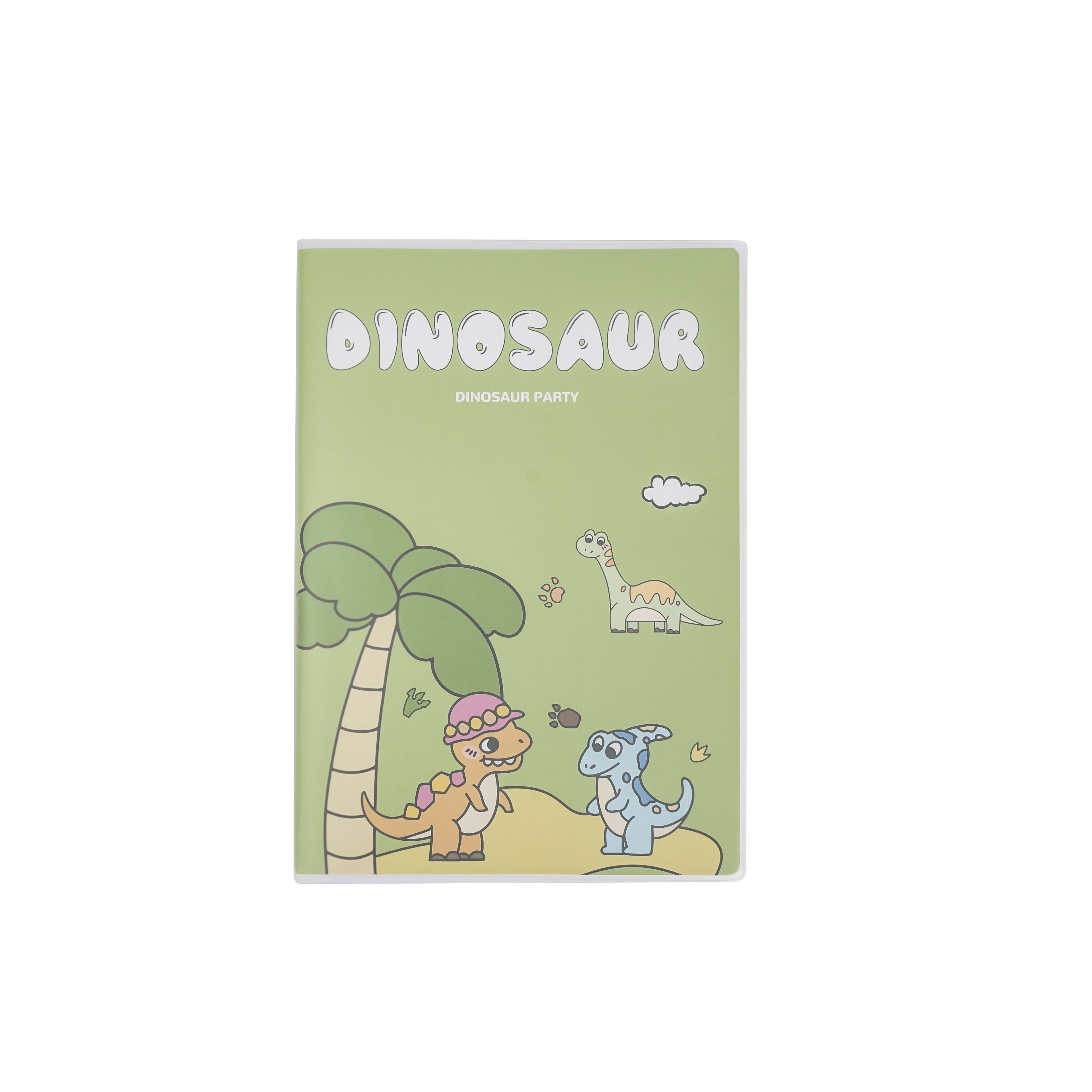 Dinosaur paradise Matte rubber cover book B5/ mixed