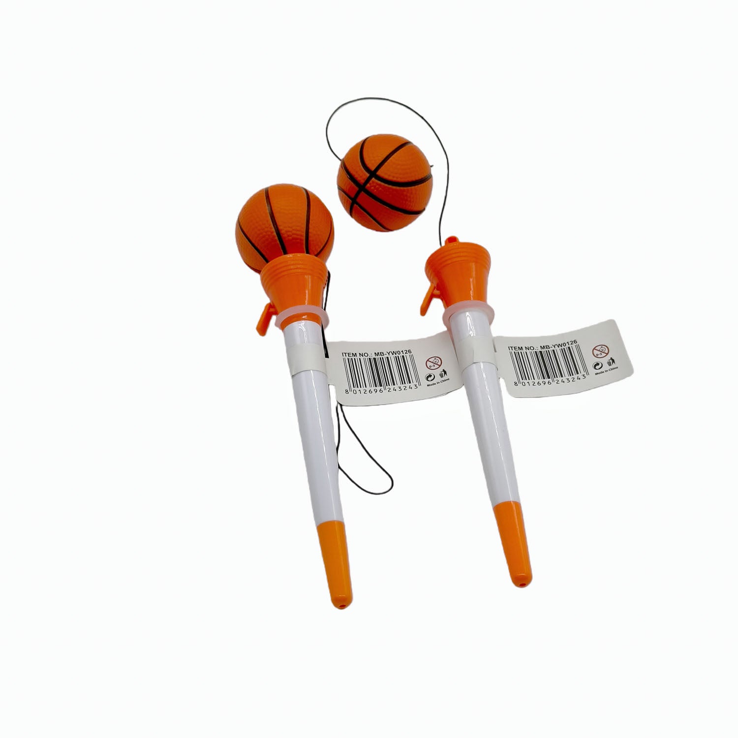 Basketball Pen with Rubber Ball 2