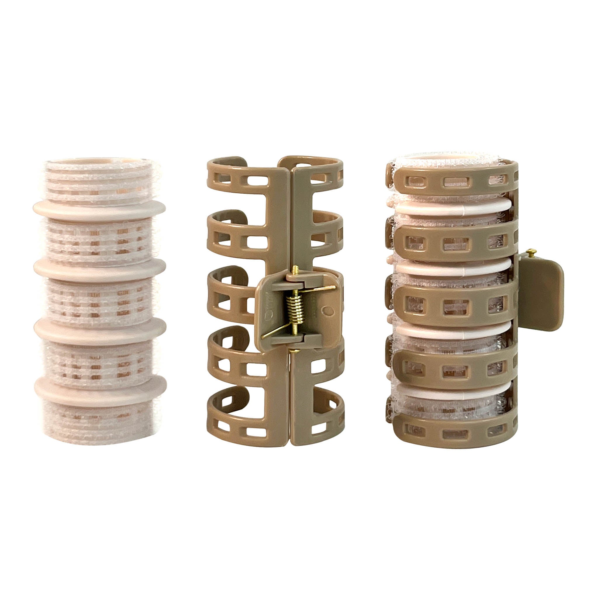 Plastic Medium Hair Rollers with Clips - 2 Pack 3