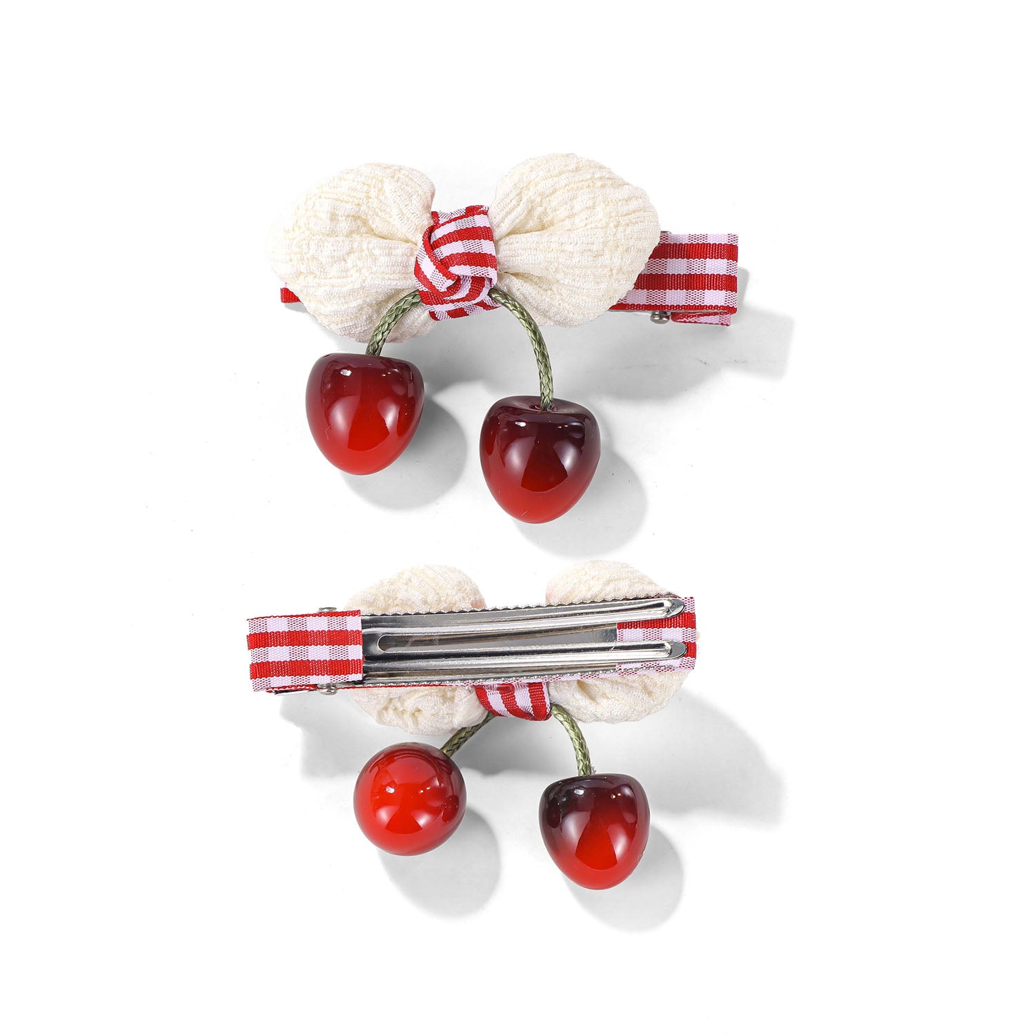 Butterfly and Cherry Hair Clip 4