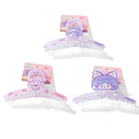 Girls' Hair Clip with Cartoon Pastel Design 4