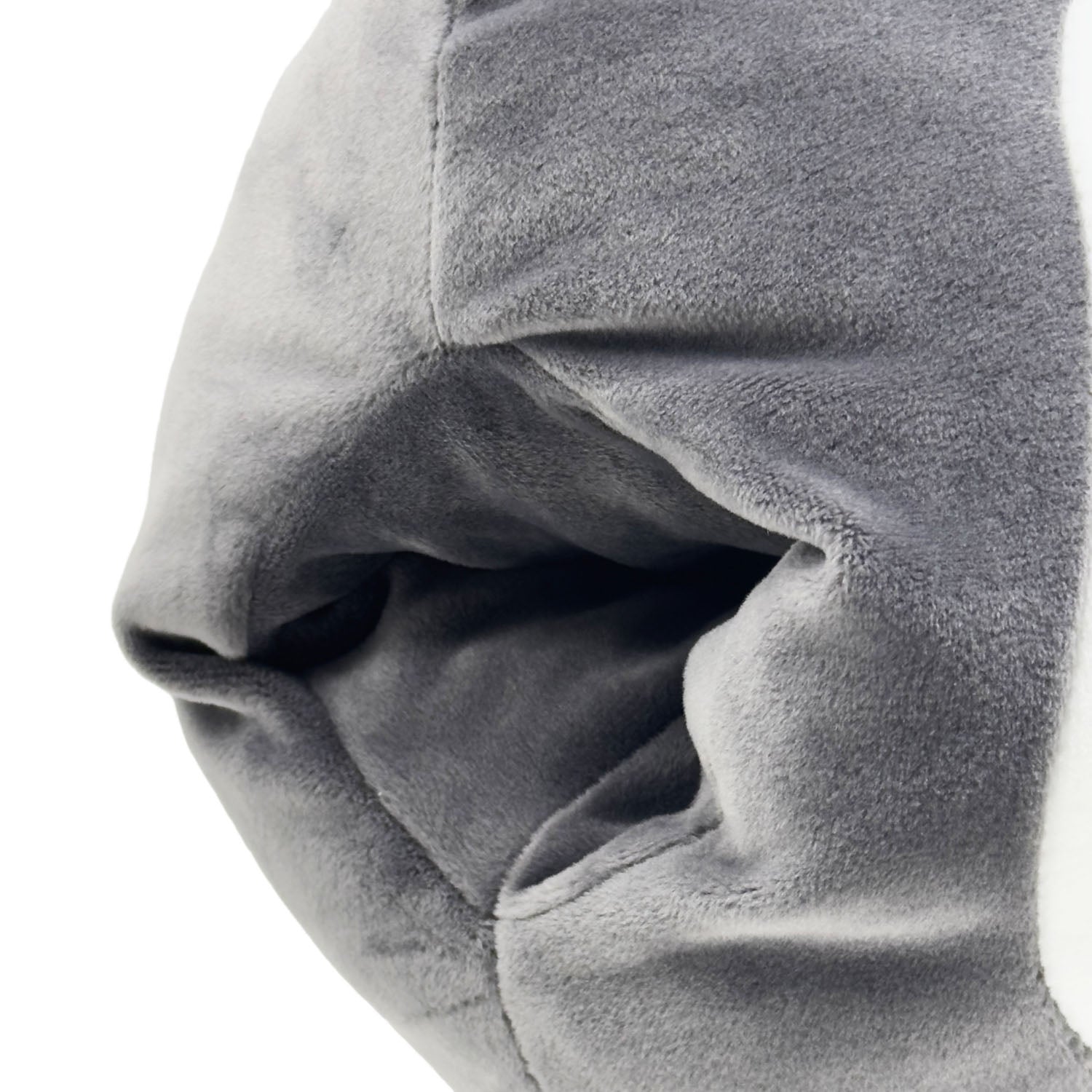 Soft Husky Dog Face Plush Pillow 2