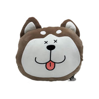 Plush Dog Face Hand Warmer Pillow 5