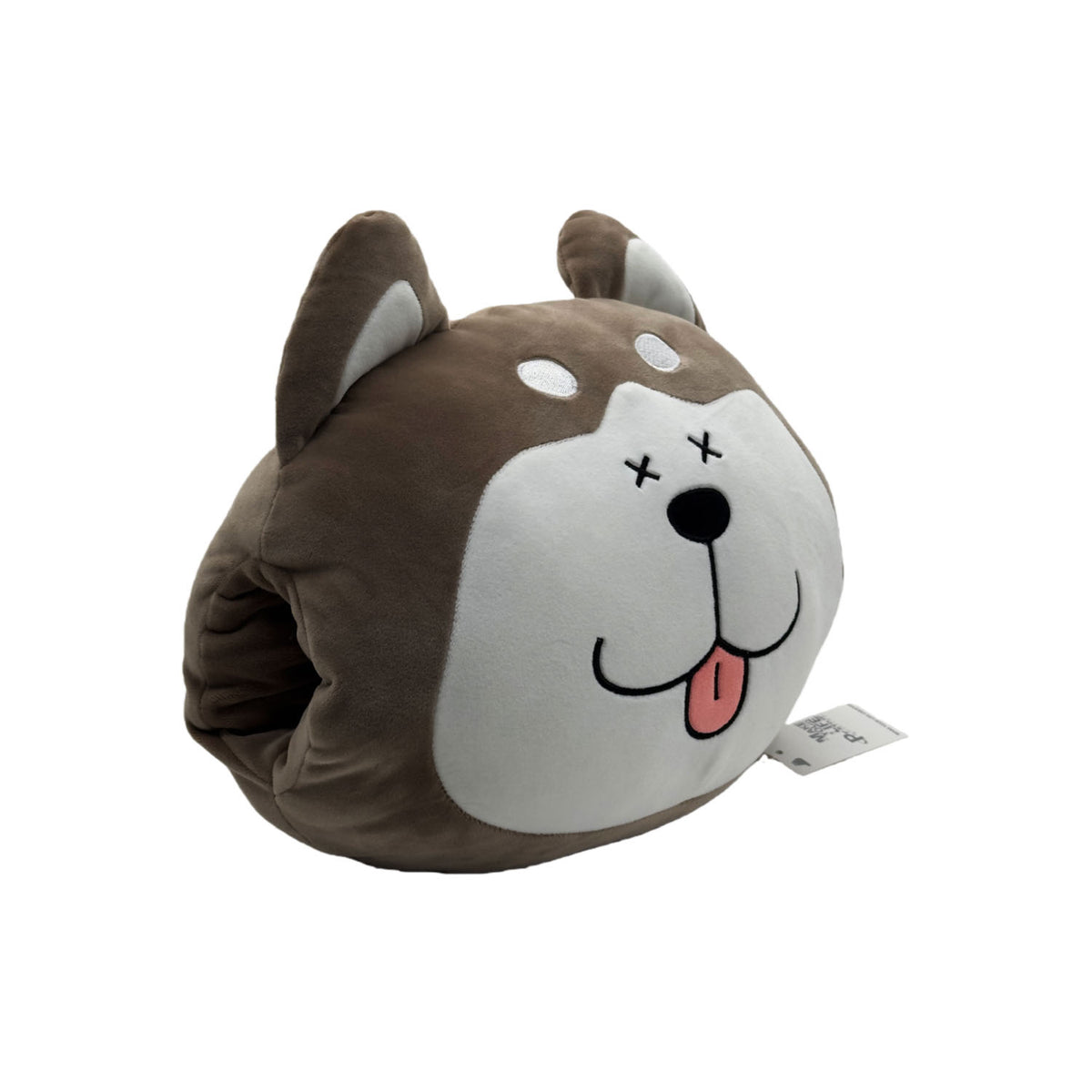 Shiba Inu Hand Warmer Pillow - Dark Brown