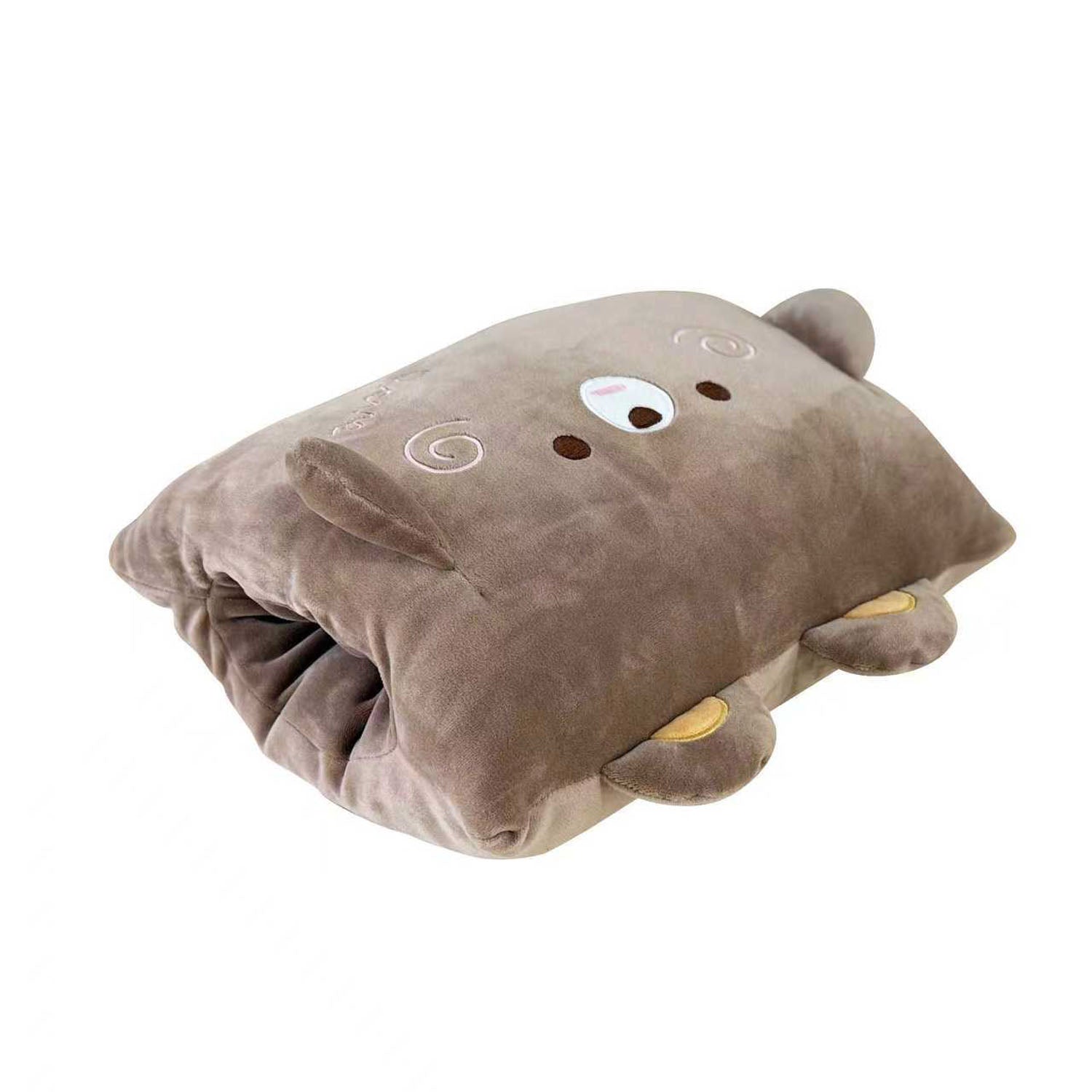 Bear Shaped Soft Hand Warmer Pillow
