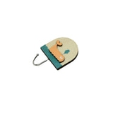 wooden whale hook Size 52x52x10mm