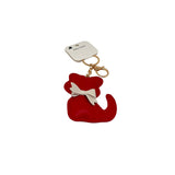 Red Cat-Shaped Keychain (1)