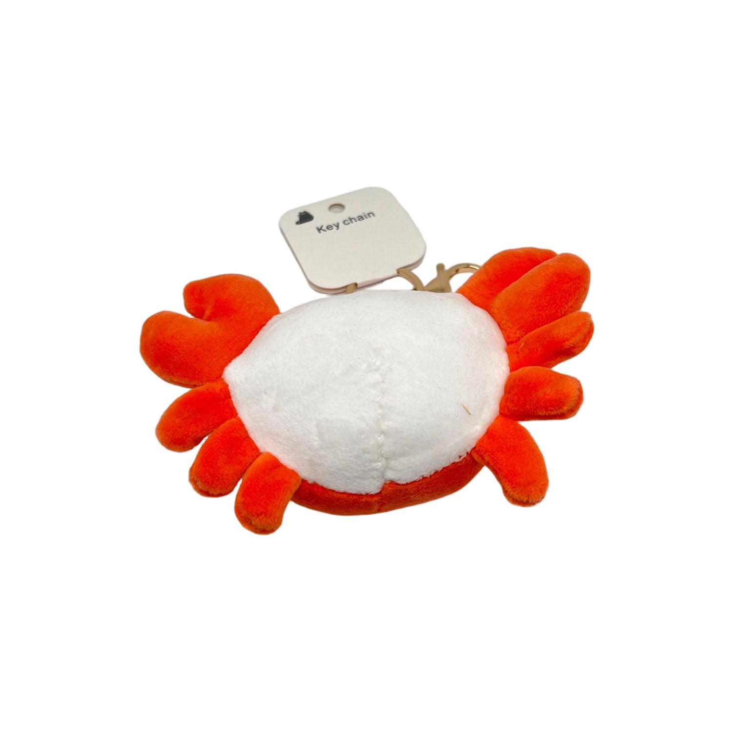 Soft Plush Crab Keychain (4)