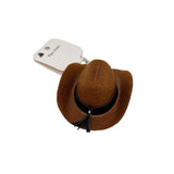 Brown Cowboy Hat Keychain (3)