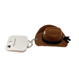 Brown Cowboy Hat Keychain (4)