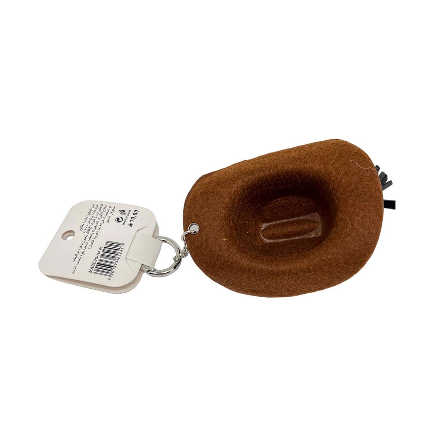 Brown Cowboy Hat Keychain (5)