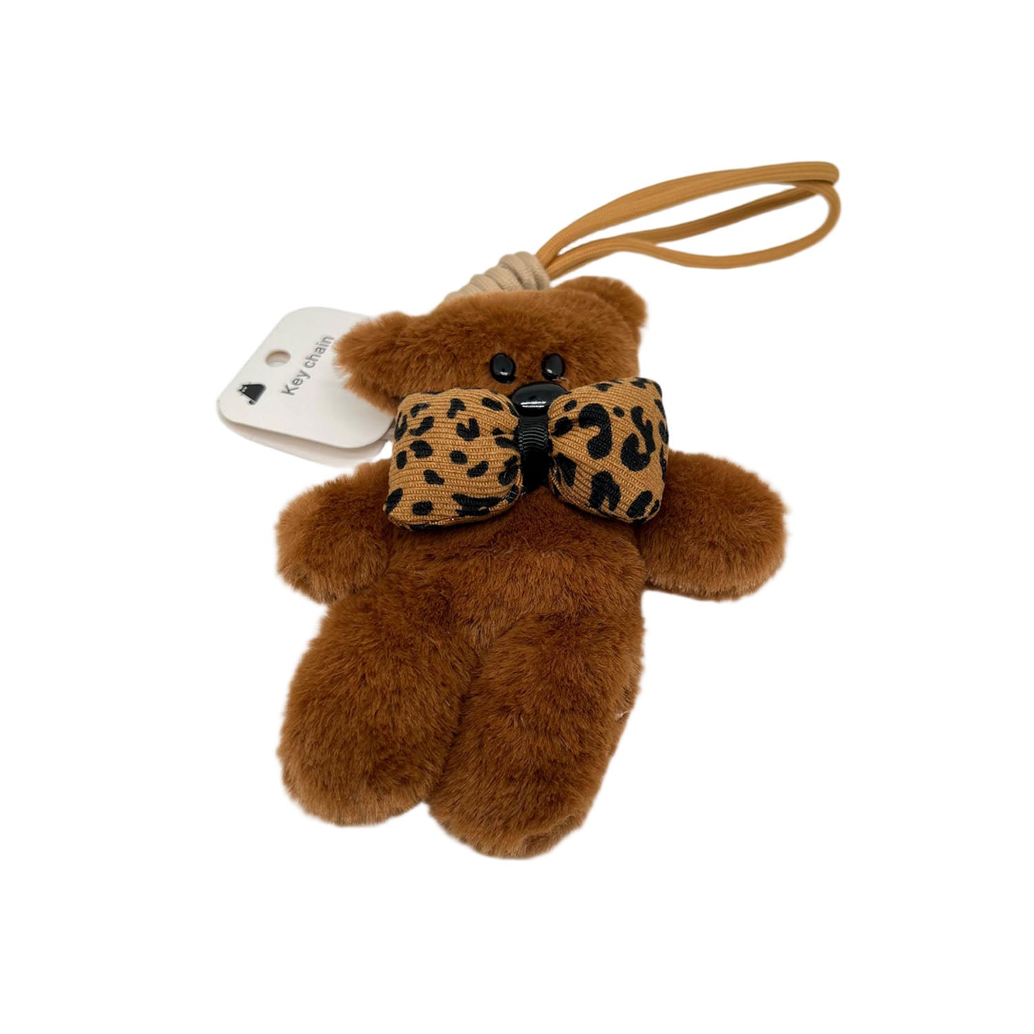 Soft Teddy Bear Keychain. 2