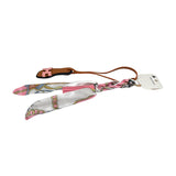 Keychain with Silk Scarf and Tassel Detail 2
