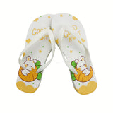 Ladies Flip Flops with Assorted Prints