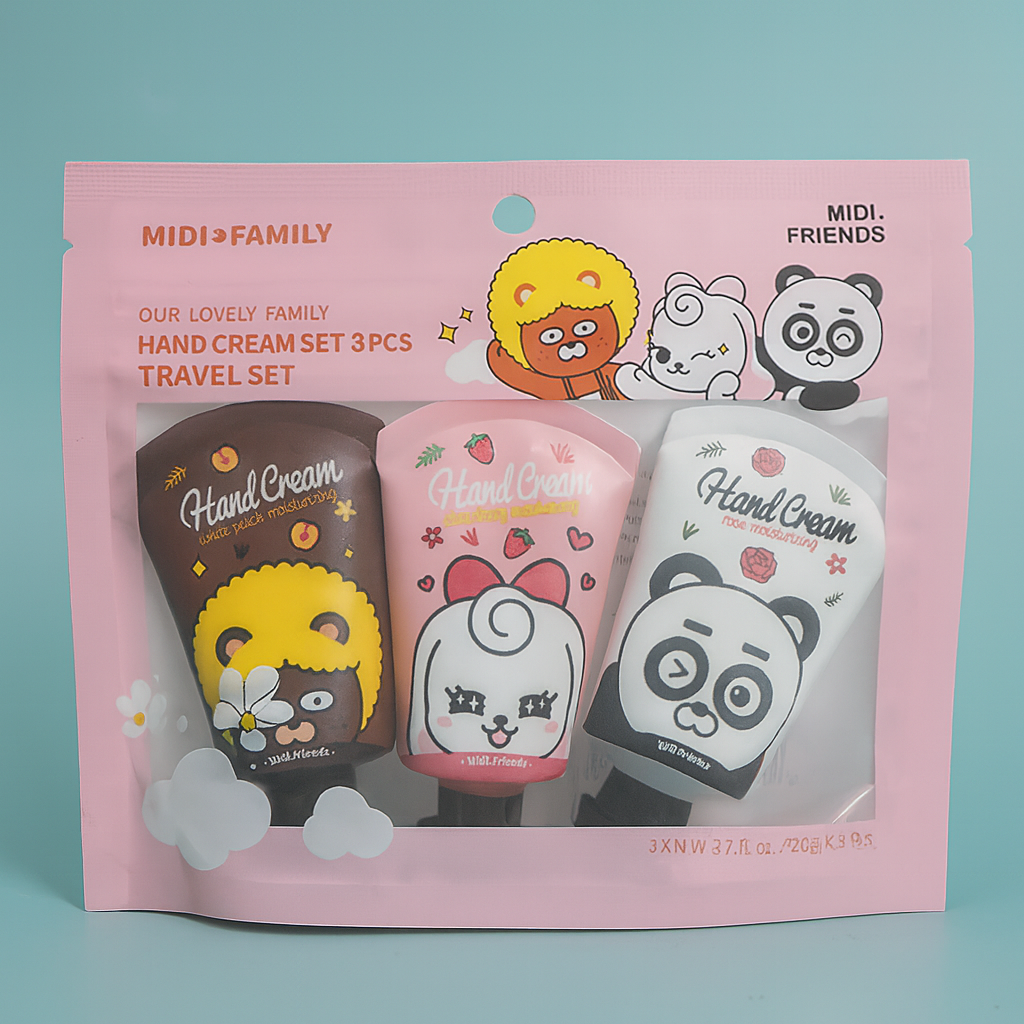 MIDI Friends Hand Cream Travel Set (3pcs)