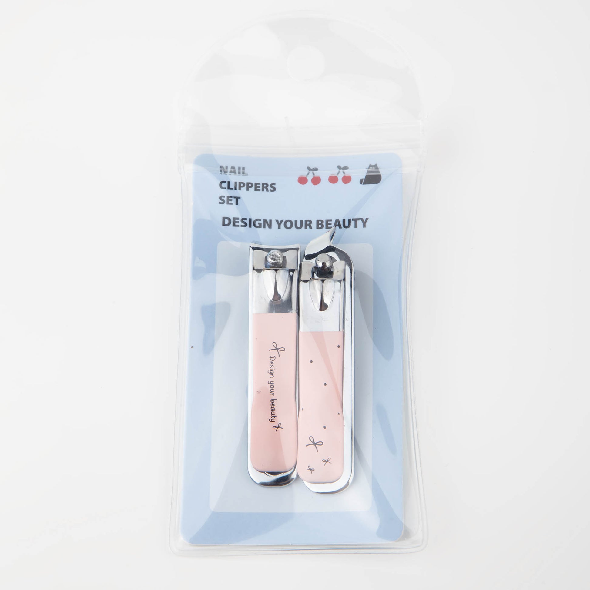 Metal Nail Clipper with Pink Handle 6