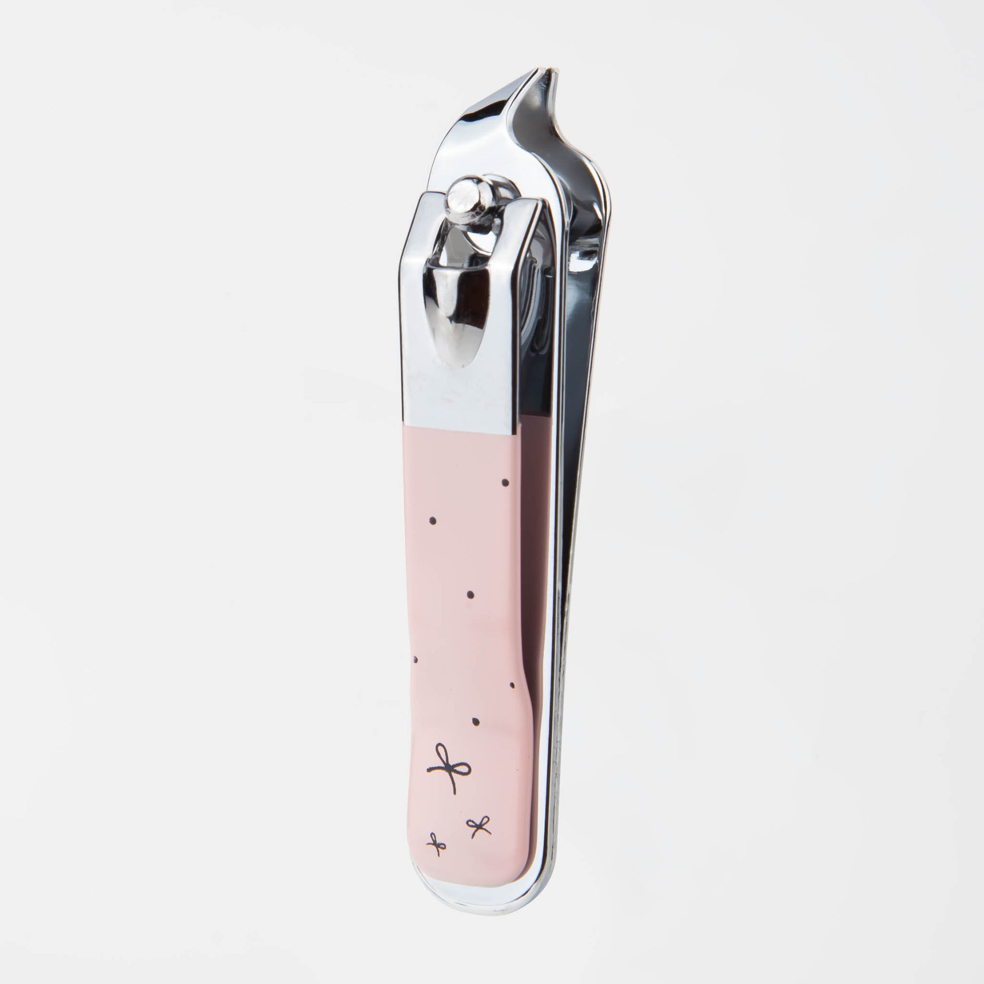 Metal Nail Clipper with Pink Handle 4