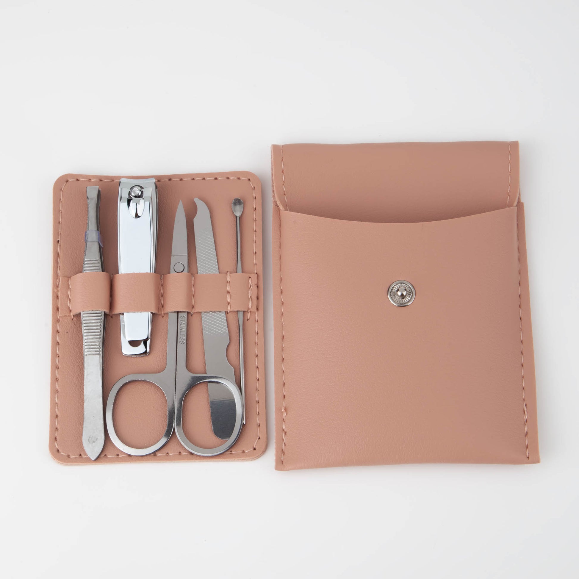 Nail Care Kit with Small Leather Case 9