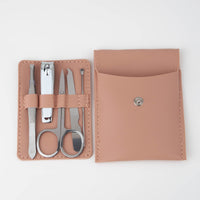 Nail Care Kit with Small Leather Case 9