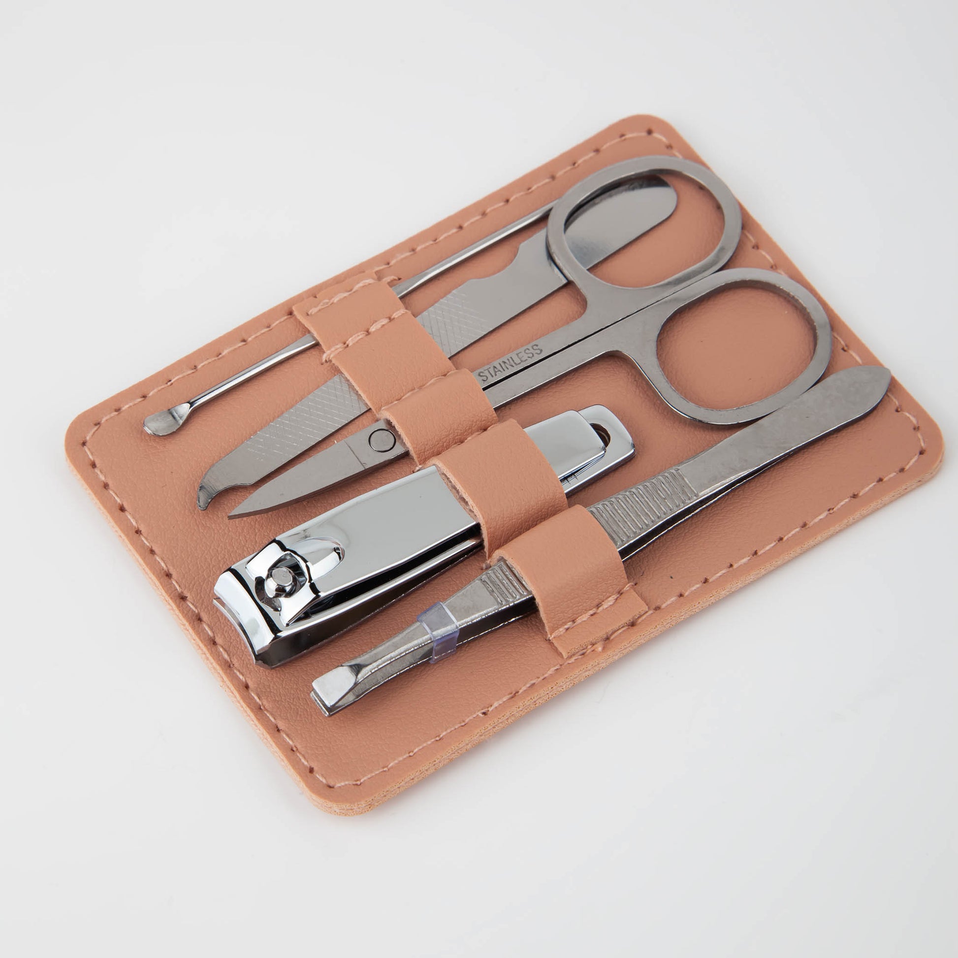 Nail Care Kit with Small Leather Case 3