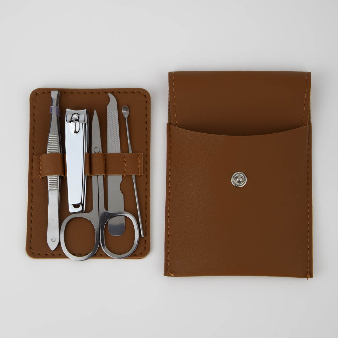 Nail Care Kit with Small Leather Case 2