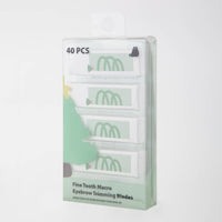 Fine Tooth Eyebrow Trimming Blades 10