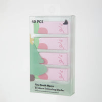 Fine Tooth Eyebrow Trimming Blades 6