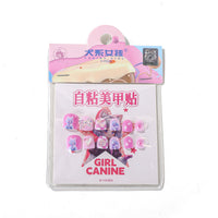 Canine Girl Themed Press-On Nail Set 1