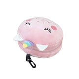 Pink Unicorn Shaped Plush Pillow