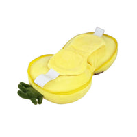 Plush Mini Pineapple Bag with Smiling Face Design 2