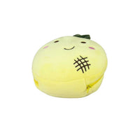 Plush Mini Pineapple Bag with Smiling Face Design 3