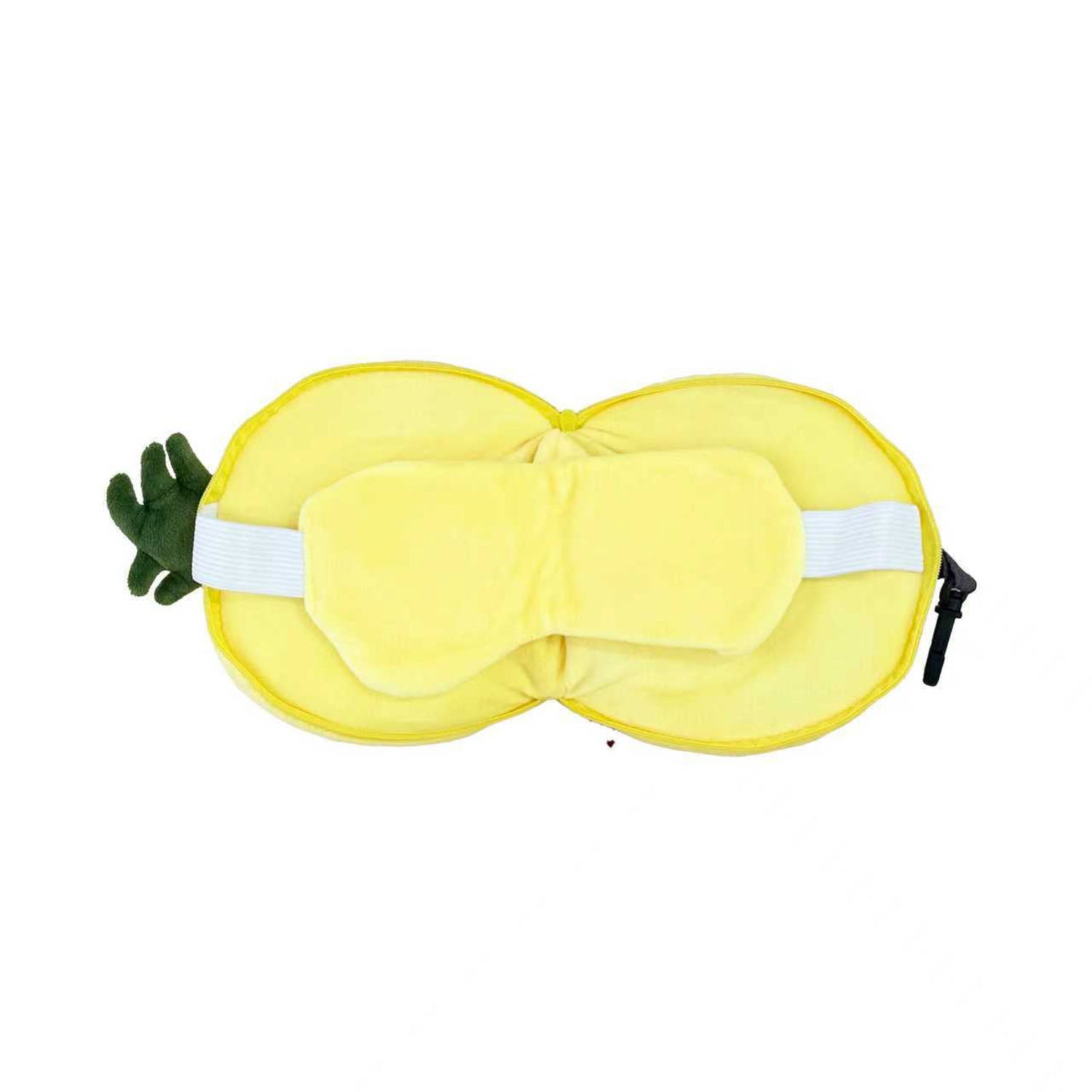 Plush Mini Pineapple Bag with Smiling Face Design 4