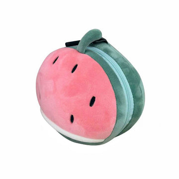 Small Watermelon-Shaped Travel Bag with Eye Mask 1