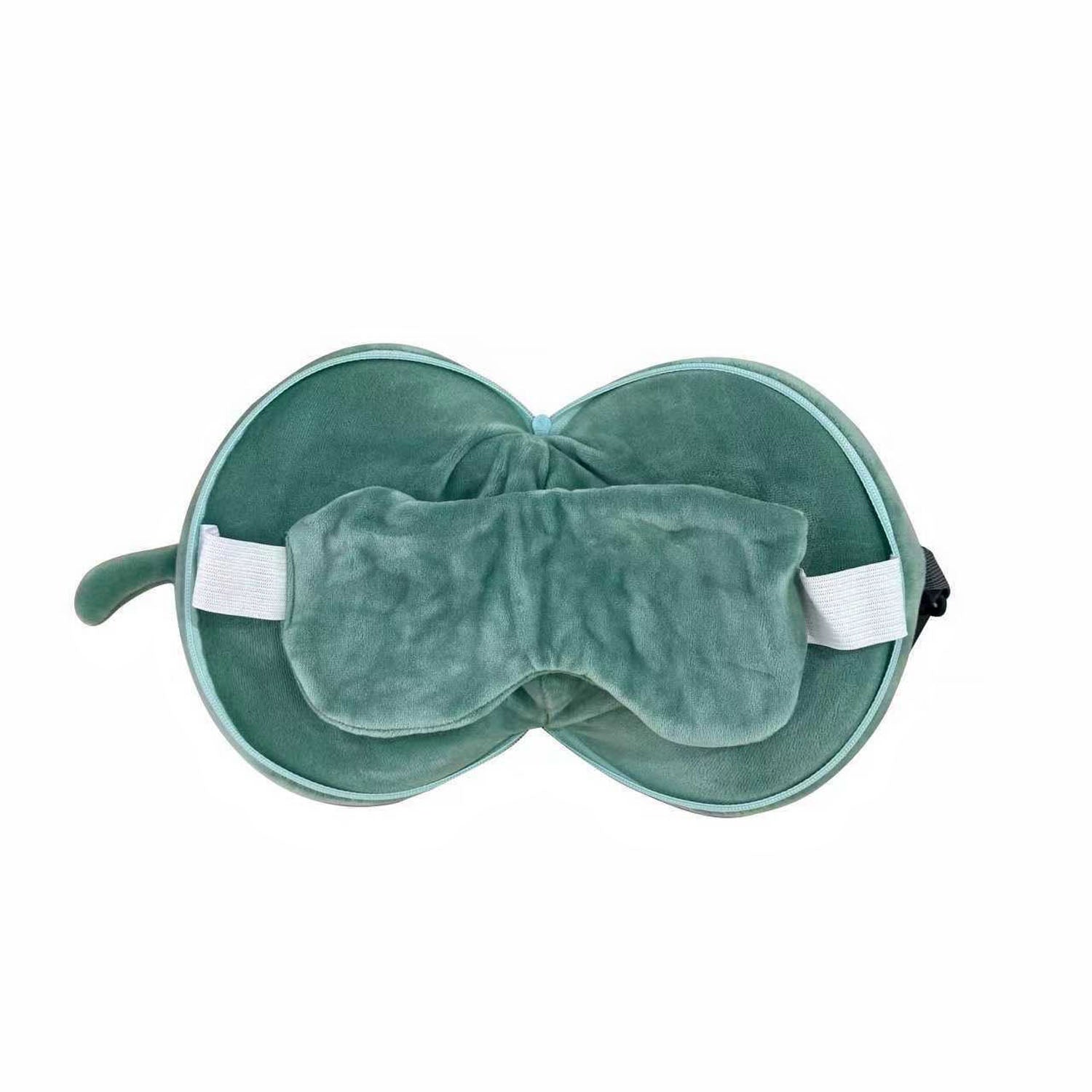 Small Watermelon-Shaped Travel Bag with Eye Mask 2