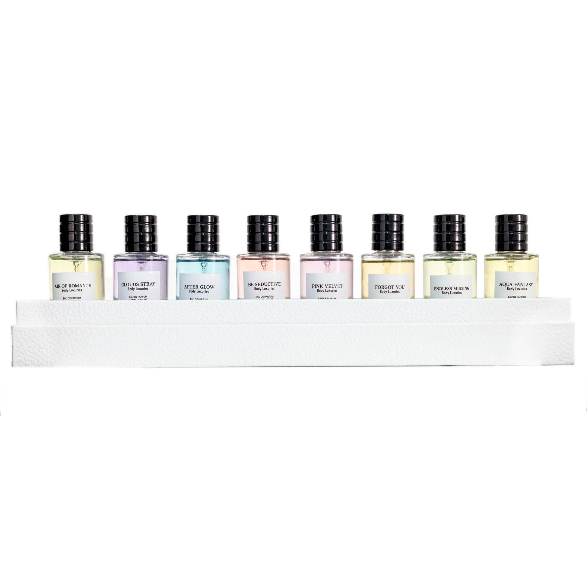 Body Luxuries Body Mist Set – 8 Scents 3