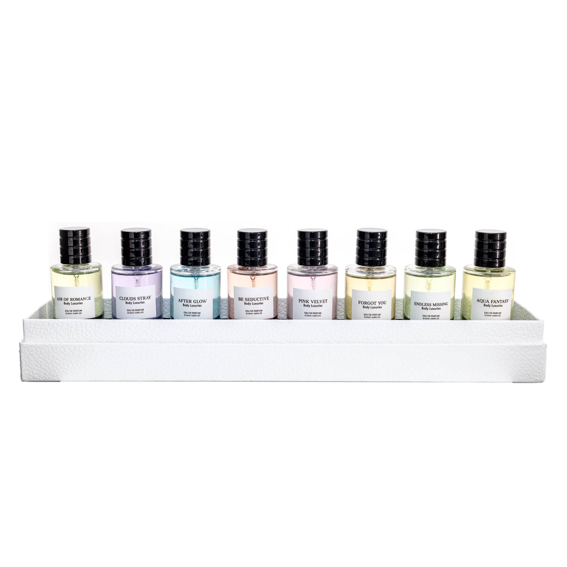 Body Luxuries Body Mist Set – 8 Scents 1