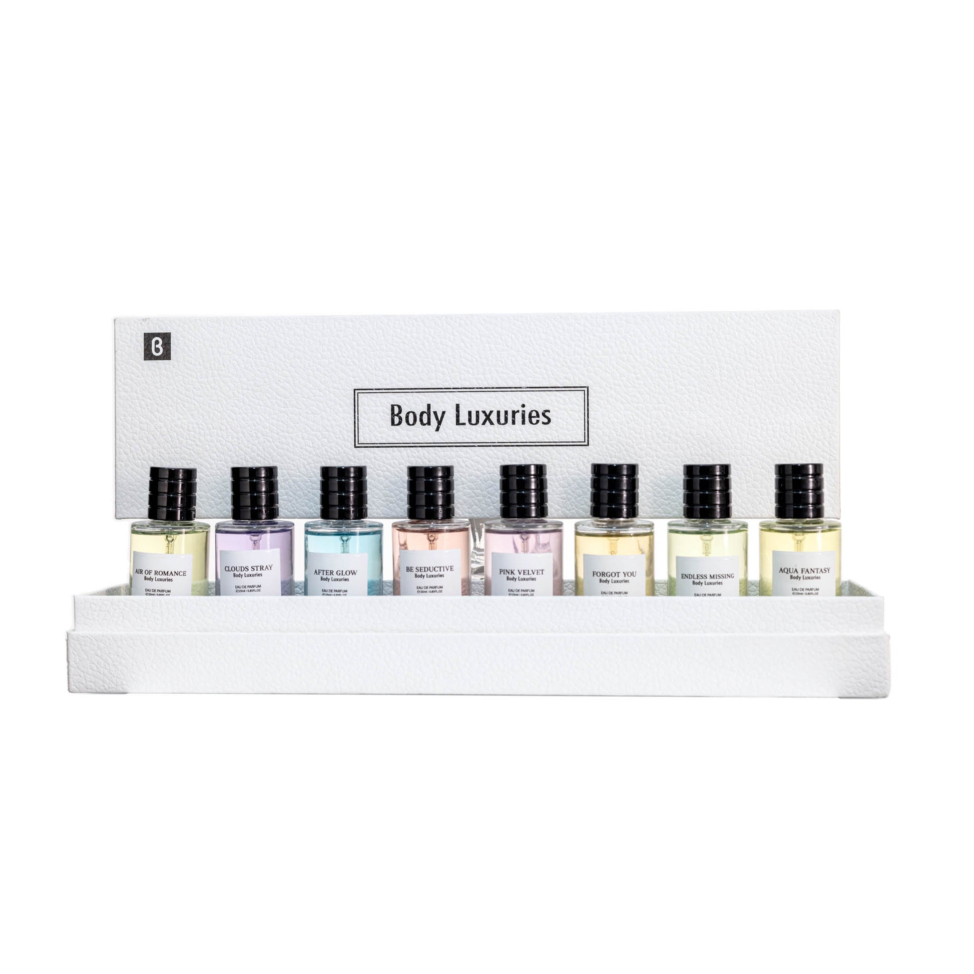 Body Luxuries Body Mist Set – 8 Scents 2