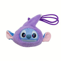 Small Plush Character Coin Purse with Strap 2