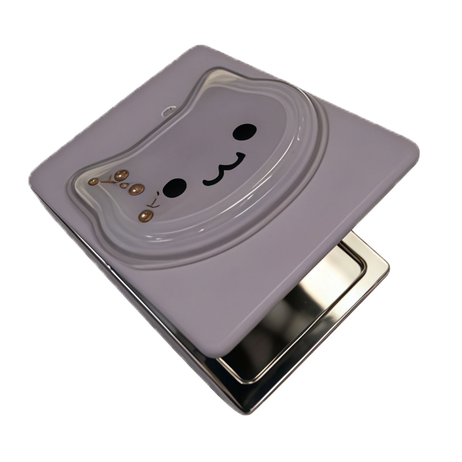 Small Cartoon Desk Mirror with Foldable Stand 4