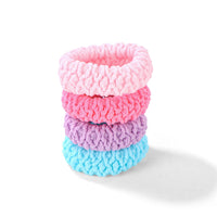 Soft Multi-colored Hair Ties Set - 8 Pieces 2